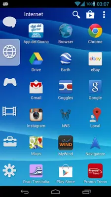 SmartLauncher Theme PSP/PS3 android App screenshot 2